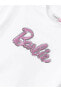 Фото #4 товара LCW Kids Bisiklet Yaka Barbie Baskılı Kısa Kollu Kız Çocuk Tişört