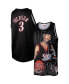 Men's Allen Iverson Black Philadelphia 76ers Slam Player Tank Top