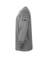 Men's Heather Gray Georgetown Hoyas Fast Break Long Sleeve T-shirt