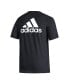 Фото #3 товара Men's Black Juventus Three-Stripe T-shirt