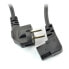 IEC Power Cord for PC Power Supply - angular - Akyga - 1,5m