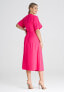 Фото #2 товара Платье макси Kimono M959 Розовое от Figl