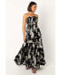 Womens Angelique Strapless Maxi Dress