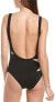 Onia Women's 178678 Black Kelly One Piece Swimsuit Size M
