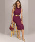 Фото #10 товара Donna Karan Women's Belted Sheath Dress