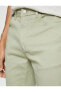 Фото #9 товара Basic Gabardin Pantolon Slim Fit Düğme Detaylı Cepli