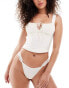 Фото #1 товара Wild Lovers Exclusive lace thong in cream