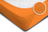 Spannbettlaken Jersey orange 140x200 cm