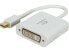 Coboc CL-AD-MDP2DVI-6-WH Mini DP DisplayPort to DVI Passive Video Adapter Conve