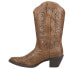 Фото #3 товара Roper Alisa Snip Toe Cowboy Womens Brown Western Cowboy Boots 09-021-1556-0773