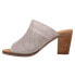 Фото #3 товара TOMS Majorca Block Heels Womens Grey Casual Sandals 10009322T