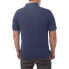 Page & Tuttle Solid Jersey Short Sleeve Polo Shirt Mens Blue Casual P39909-DKN