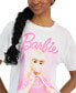 Juniors' Bubblegum Barbie Crewneck Tee