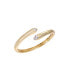 ფოტო #1 პროდუქტის Cubic Zirconia Open Claw Bangle Bracelet