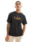 Фото #1 товара Levi's exclusive to ASOS t-shirt with central retro logo in black