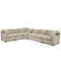 Фото #5 товара Radley 5-Pc Fabric Sectional with Apartment Sofa, Created for Macy's