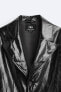 Фото #10 товара Блестящее пальто оверсайз — limited edition ZARA