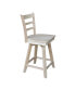 Фото #2 товара Emily Counter Height Stool with Swivel and Auto Return