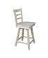 Emily Counter Height Stool with Swivel and Auto Return