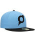 ფოტო #4 პროდუქტის Men's Light Blue Omaha Storm Chasers Authentic Collection Team Alternate 59FIFTY Fitted Hat