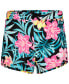 ფოტო #1 პროდუქტის Big Girls Printed Knit Shorts