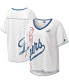 Women's White Los Angeles Dodgers Perfect Game V-Neck T-shirt