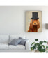 Фото #3 товара Fab Funky Cocker Spaniel, Formal Hound and Hat Canvas Art - 15.5" x 21"