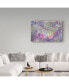 Фото #3 товара Cora Niele 'Purple Pink Butterfly Watercolor' Canvas Art - 24" x 16" x 2"