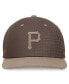 Men's Brown Pittsburgh Pirates Statement Ironstone Pro Performance Snapback Hat