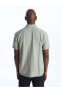 Фото #5 товара Рубашка мужская LCW Regular Fit короткий рукав