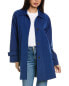 Via Spiga Button Back Coat Women's S