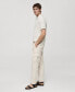 Фото #4 товара Men's Corduroy Slim-Fit Drawstring Pants