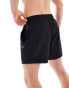 Фото #4 товара Hollister 5inch swim shorts in black