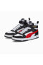 385839-05 Puma Rbd Game Erkek Spor Ayakkabı White-High Risk Red-Black-Team Gold