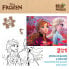 K3YRIDERS Disney Frozen Double Face To Coloring 60 Large Pieces Puzzle