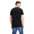 JACK & JONES Jacbasic short sleeve v neck T-shirt 2 units