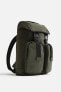 RUBBERISED MULTI-POCKET BACKPACK