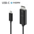 PureLink IS2201-015 - 1.5 m - USB Type-C - HDMI - Male - Male - Straight