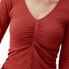 ფოტო #5 პროდუქტის BORN LIVING YOGA Danday Seamless Long Sleeve V Neck T-Shirt