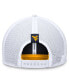 Фото #3 товара Men's Gold/White West Virginia Mountaineers Local Rise Trucker Adjustable Hat