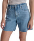 Фото #1 товара DKNY Women's Cotton Cutoff Denim Bermuda Shorts