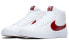 Фото #4 товара Nike Blazer Mid Red 高帮 板鞋 男女同款 红白 / Кроссовки Nike Blazer Mid CJ6983-101