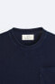 INDIGO COTTON T-SHIRT