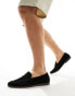 Фото #4 товара schuh Reem woven loafers in black