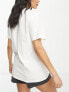 Rhythm take it slow boyfriend tee in vintage white