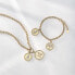 Exclusive Gold Plated Love SOR29 Jewelry Set (Necklace + Bracelet)
