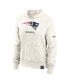 Фото #2 товара Women's Cream New England Patriots Gym Vintage Logo Pullover Hoodie