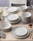 Colortex Stone Stax Dinner Plates, Set of 4