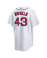 Фото #3 товара Men's Ceddanne Rafaela White Boston Red Sox Home Replica Jersey