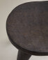 Irregular hammered stool Коричневый, 34 x 24.5 x 45 cm - фото #4